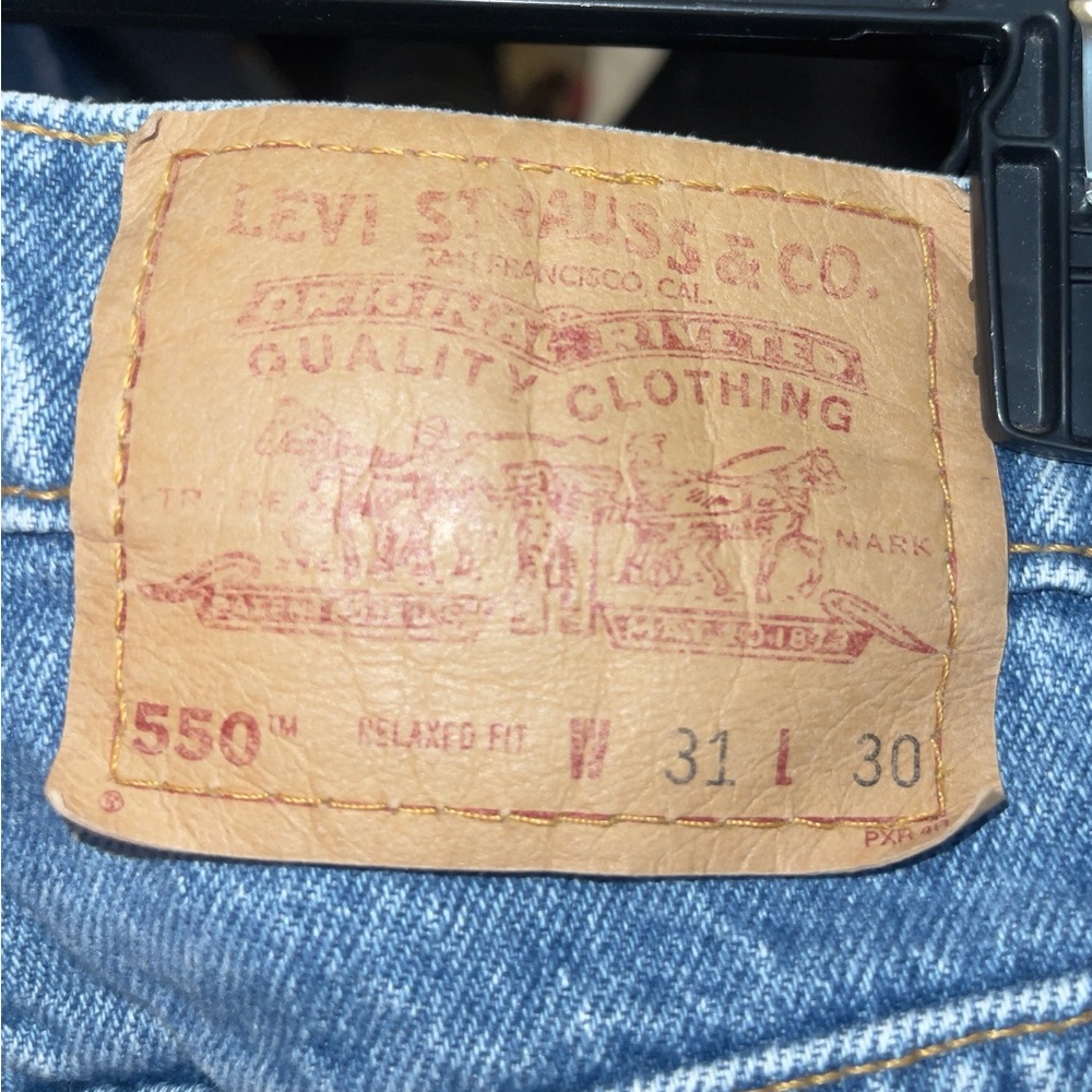 Levi's 550 Relaxed fit Light Blue Women's Jeans - Picture 3 of 6